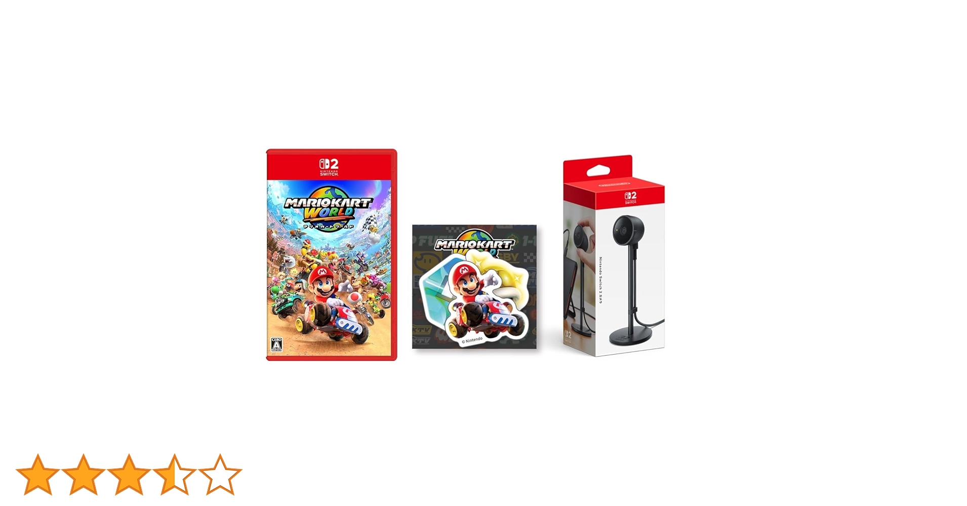 マリオカート ワールド ホログラムステッカー付 Amazon.co.jp: マリオカート ワールド -Switch2 【Amazon.co.jp